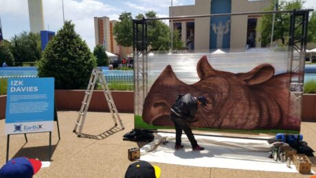 EarthX Rhino Artwork