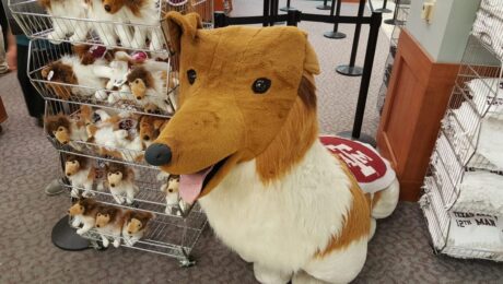 Texas A&M Reveille Stuffed Dog