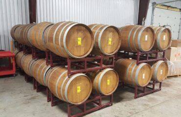 Horn Winery Wine Barrels